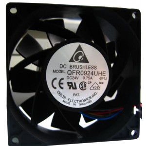 DELTA QFR0924UHE 24V 0.75A 19.2W Cooling Fan