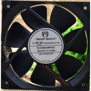 PELKO MOTORS R1225H24BPLB2 24V 0.20A 3 wires Cooling Fan