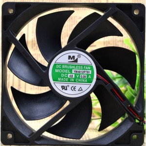 M YM4812PTB1 48V 0.09A 2wires Cooling Fan