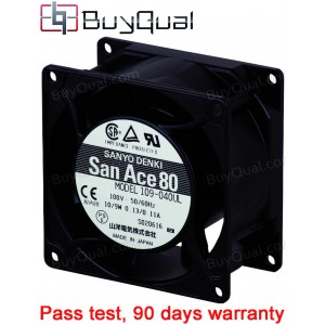 Sanyo 109-040UL 100V 0.13/0.11A 10/9W Cooling Fan