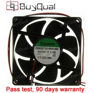 Sunon EE80251S2-0000-999 12V 1.4W 2wires Cooling Fan