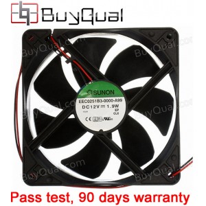 Sunon EEC0251B3-0000-A99 12V 161mA 1.9W 2wires Cooling Fan