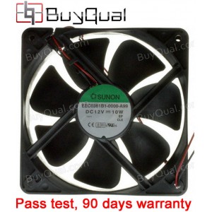 Sunon EEC0381B1-000U-A99 12V 10W 2wires Cooling Fan