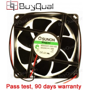 Sunon ME80252V1-0000-A99 24V 73mA 1.8W 2wires Cooling Fan