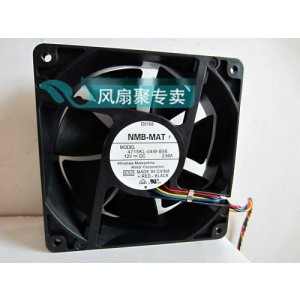 NMB 4715KL-04W-B86 12V 2.5A 4wires Cooling Fan