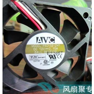 AVC F6015B12HY 12V 0.15A 3wires Cooling Fan