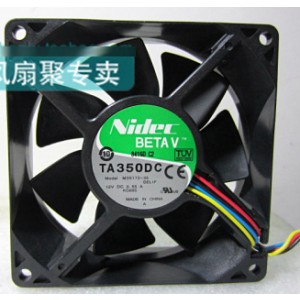 Nidec M35172-35 12V 0.55A 4wires Cooling Fan