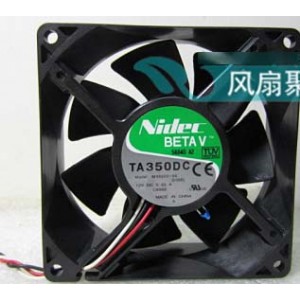 Nidec M35500-58 12V 0.23A 3wires Cooling Fan