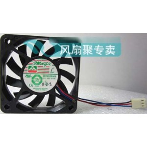 MAGIC MGT6012HB-A10 12V 0.17A 3wires cooling fan
