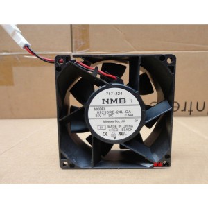 NMB 09238RE-24L-GA 24V 0.34A 2wires Cooling Fan