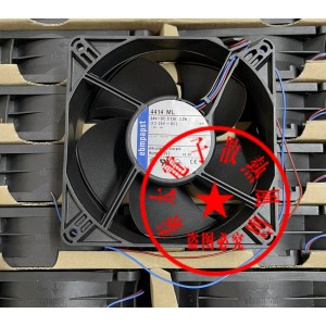 Ebmpapst 4414ML 24V 0.13A 3.2W 2wires Cooling Fan