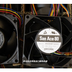 SANYO 9HV0848P1G0041 48V 0.85A 4wires Cooling Fan