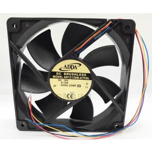ADDA AD1212DB-A7FGL 12V 0.13A 4wires Cooling Fan