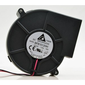 DELTA BFB1012HH 12V 1.65A 3wires Cooling Fan
