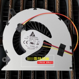 DELTA BUB1112HB 12V 0.75A 3wires Cooling Fan