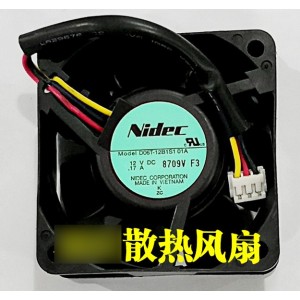 Nidec D06T-12B1S1 24V 0.17A 3wires Cooling Fan