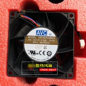 AVC DBTB0838B2S 12V 2.1A 4wires Cooling Fan