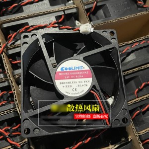 COOLIMIT DF8025CSA2 24V 0.20A 2wires Cooling Fan