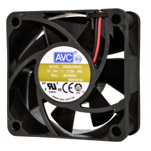 AVC DS06025B24H 24V 0.25A 2wires cooling fan