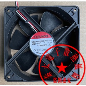 SUNON EEC0382B1-0000C-F99 24V 9.2W 3wires Cooling Fan