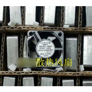 ICFAN F3010CL-10RAV 10V 0.07A 3wires cooling fan