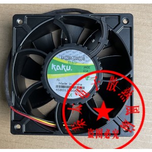 KAKU KA1283X-3200D24B 24V 0.5A 3wires Cooling Fan