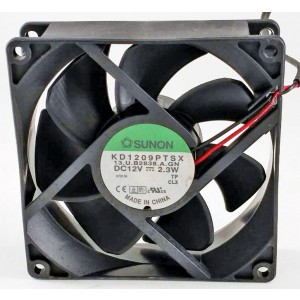 SUNON KD1209PTSX 12V 2.3W 3wires Cooling Fan