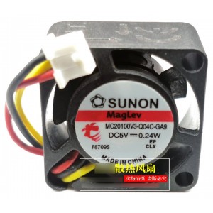 SUNON MC20100V3-Q00C-GA9 5V 0.24W 3wires Cooling Fan