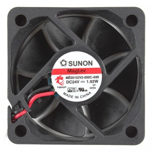 SUNON ME50152V2-000C-A99 24V 1.92W 2wires Cooling Fan