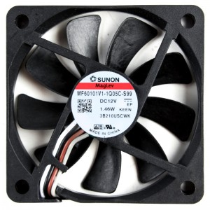 SUNON MF60101V1-1Q05C-S99 12V 1.46W 4wires Cooling Fan 