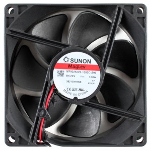 SUNON MF92252V3-1000C-A99 24V 1.08W 2wires Cooling Fan