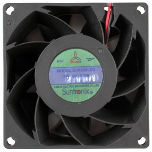 SANJUN SJ8038LD2 24V 0.25A 2wires Cooling Fan