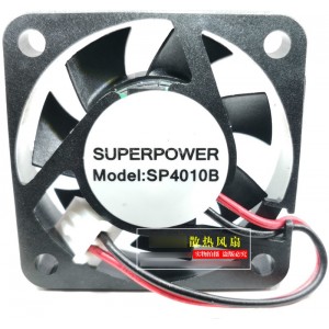 SUPERPOWER SP4010B 12V 2wires Cooling Fan