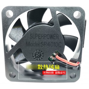 SUPERPOWER SP4010C 12V 2wires Cooling Fan