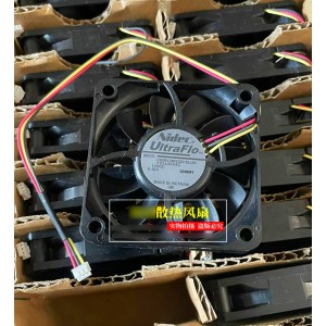 NIDEC U60R12MGCB-52J24 U60R12MLAB-53 12V 0.16A 3wires Cooling Fan