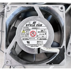 STYLEFAN US92B22-T 230V 11/10W Cooling Fan