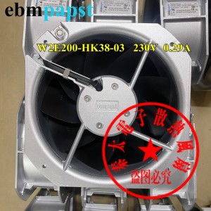 Ebmpapst W2E200-HK38-03 230V 0.29/0.35A 64/85W Cooling Fan