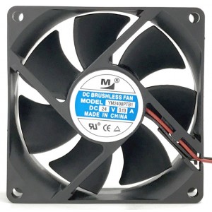 M YM2408PTB1 24V 0.18A 2wires Cooling Fan