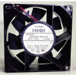 NMB 09238RA-24N-FA 24V 0.93A 2wires Cooling Fan