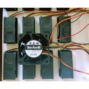 SANYO 109R0624D401 24V 0.12A 3wires Cooling Fan