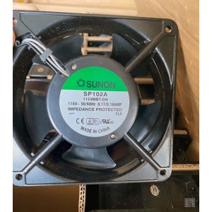 Sunon SP102A 1123MBT.GN 115V 0.17/0.16A 2wires Cooling Fan