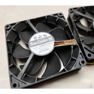 Sanyo 9AH0912M4D05 12V 0.08A 3wires Cooling Fan - Two fans
