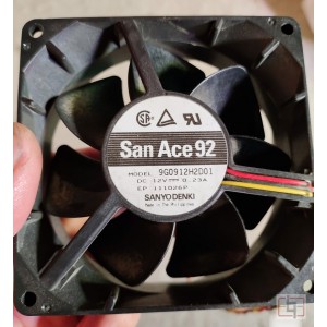 Sanyo 9G0912H2D01 12V 0.23A 3wires Cooling Fan