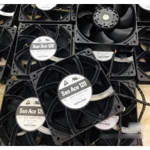 SANYO 9GV1224P1H01 24V 0.8A 4wires Cooling Fan 