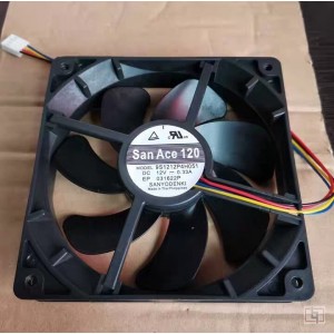 Sanyo 9S1212P4H051 12V 0.33A 4wires Cooling Fan
