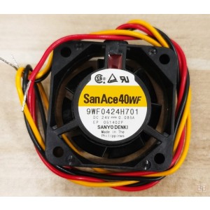 SANYO 9WF0424H701 24V 0.085A 3Wires Cooling Fan 