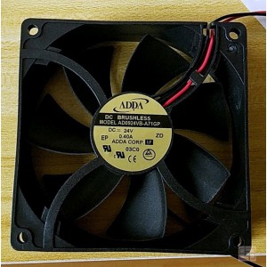 ADDA AD0924VB-A71GP 24V 0.4A 2 Wires Cooling Fan 