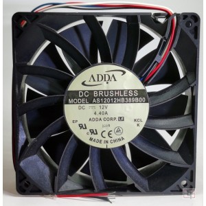 ADDA AS12012HB389B00 12V 4.40A 4 wires Cooling Fan
