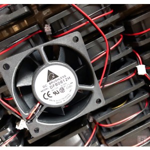 DELTA DFB0612H 12V 0.15A 2wires Cooling Fan