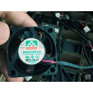MAGIC MGA4012ZB-A20 12V 0.22A 2wires cooling fan